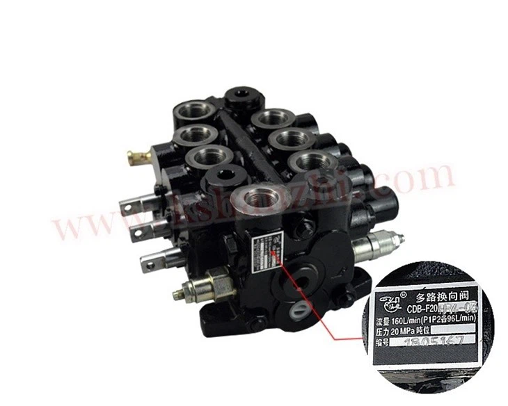 Forklift Parts CDB-F20-HR4-00A Hydraulic Control Valve For Cpcd40~50, 100% Premium