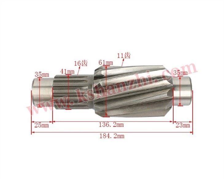 Terminal Spiral Bevel Gear Used For Heli/30HB/3T